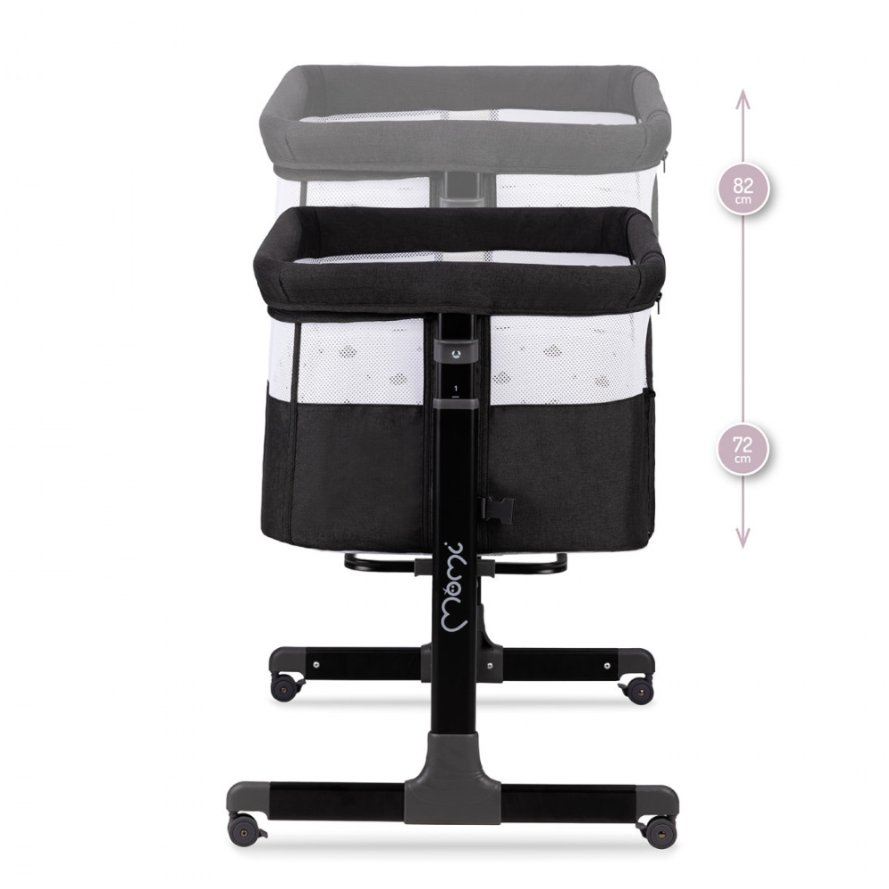 MOMI PATUT CO-SLEEPER REVO - BLACK 